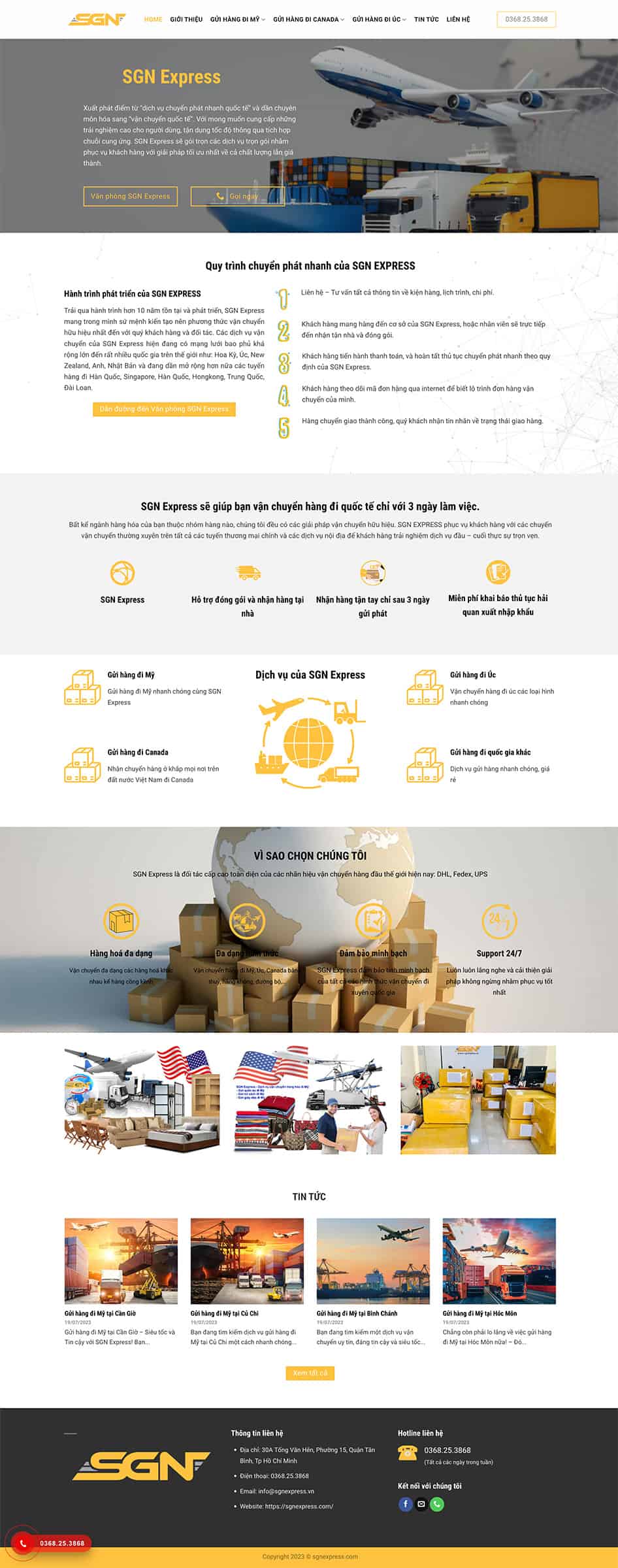 Website sgnexpress.com