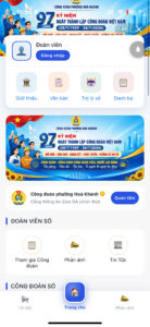 Zalo Mini App Công đoàn số phường Hoà Khánh