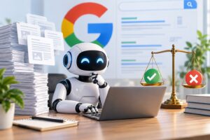 AI viết content có bị Google phạt không?