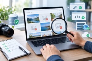 Ảnh bị lỗi: Quy trình kiểm tra và sửa trên website