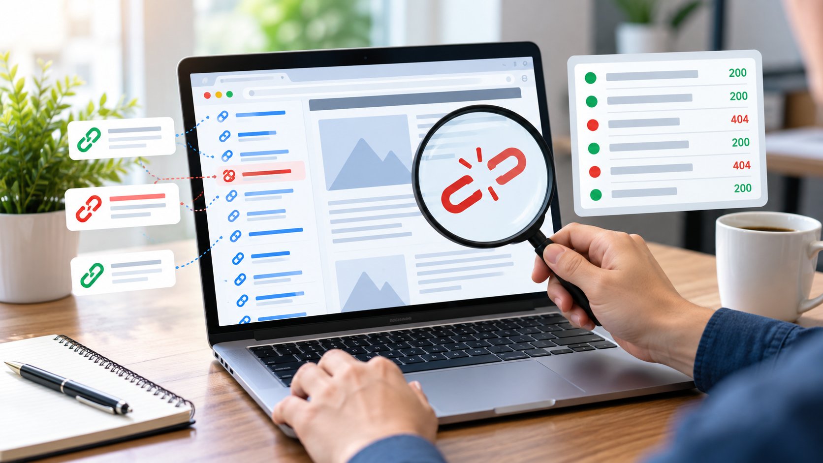 Tìm link hỏng trên website và cách sửa hiệu quả 5 Ảnh minh hoạ: Tìm link hỏng trên website và cách sửa đúng