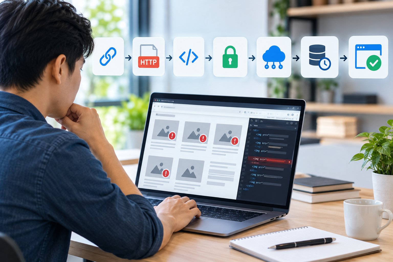 Ảnh minh hoạ: Cách tìm và sửa ảnh bị hỏng trên website