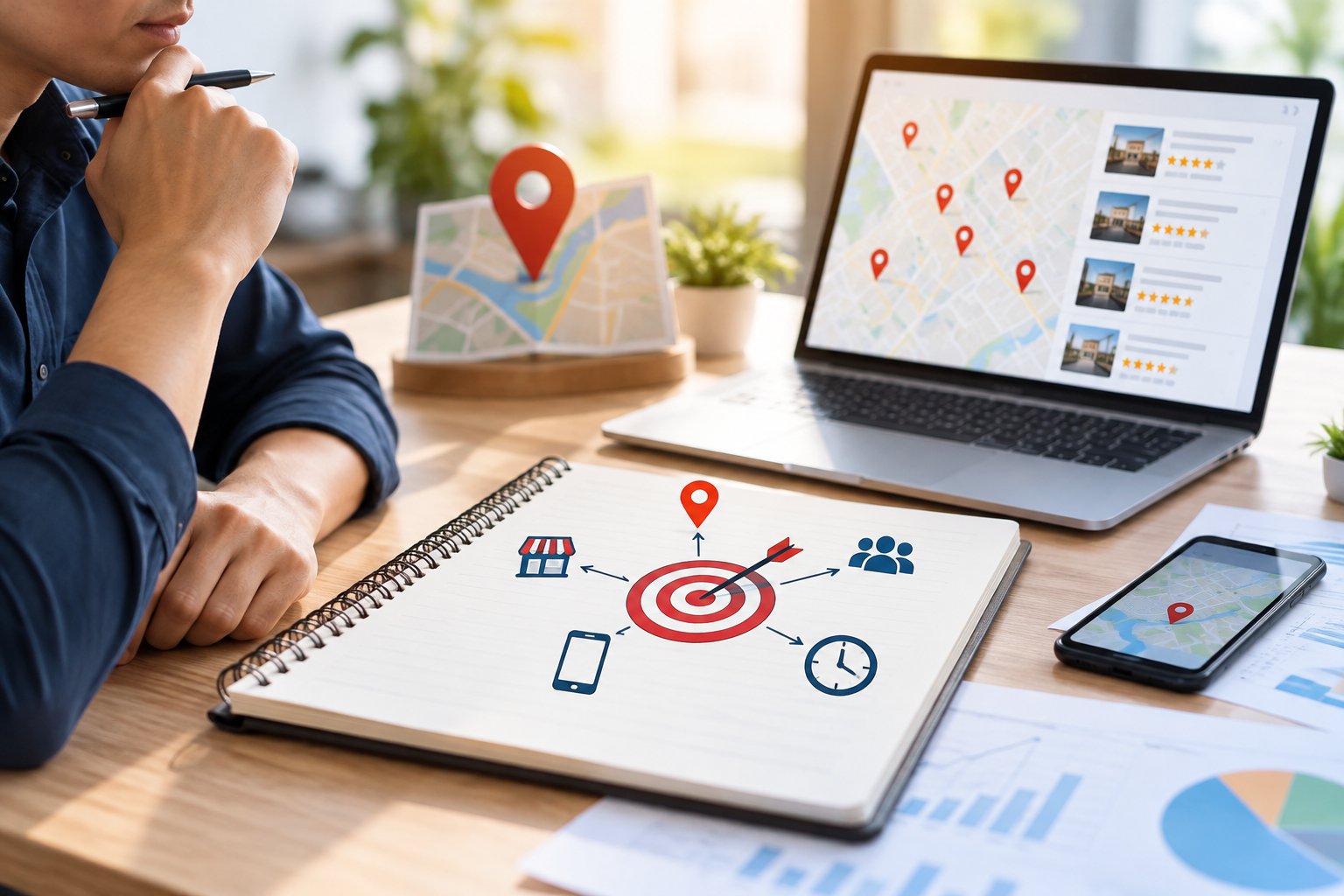 Theo dõi thứ hạng Local SEO chính xác, lặp lại 1 Ảnh minh hoạ: Theo dõi thứ hạng Local SEO chính xác, lặp lại