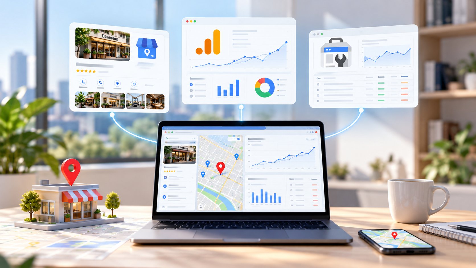 Theo dõi thứ hạng Local SEO chính xác, lặp lại 2 Ảnh minh hoạ: Theo dõi thứ hạng Local SEO chính xác, lặp lại