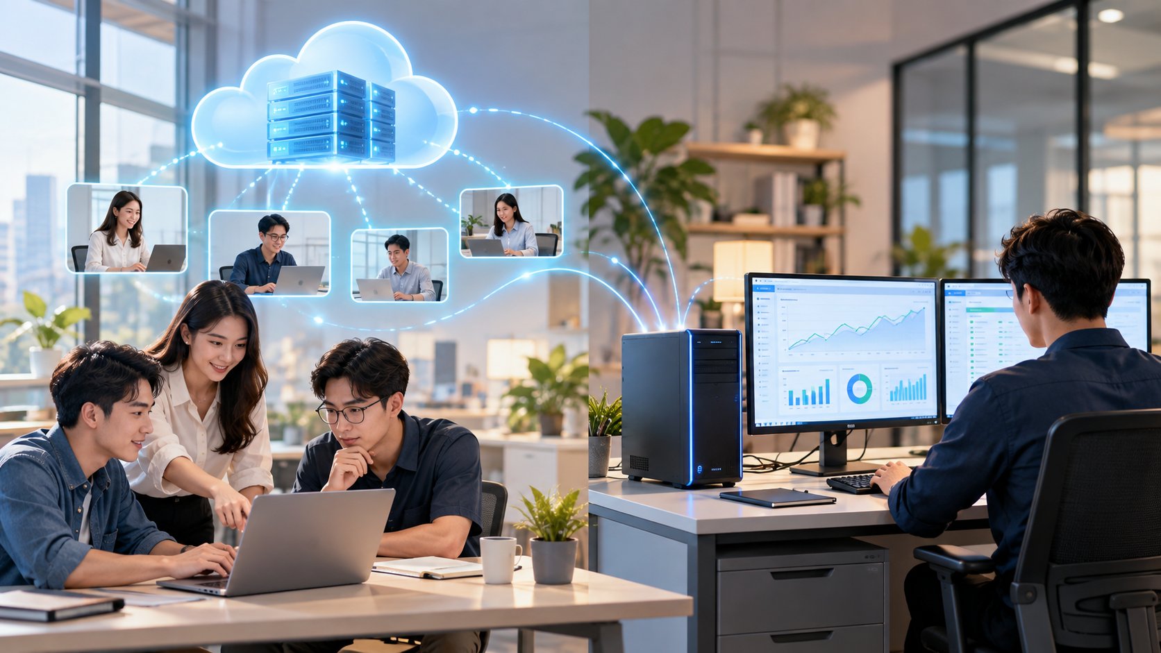 Ảnh minh hoạ: Phần mềm SEO cloud hay cài máy: Chọn theo vận hành