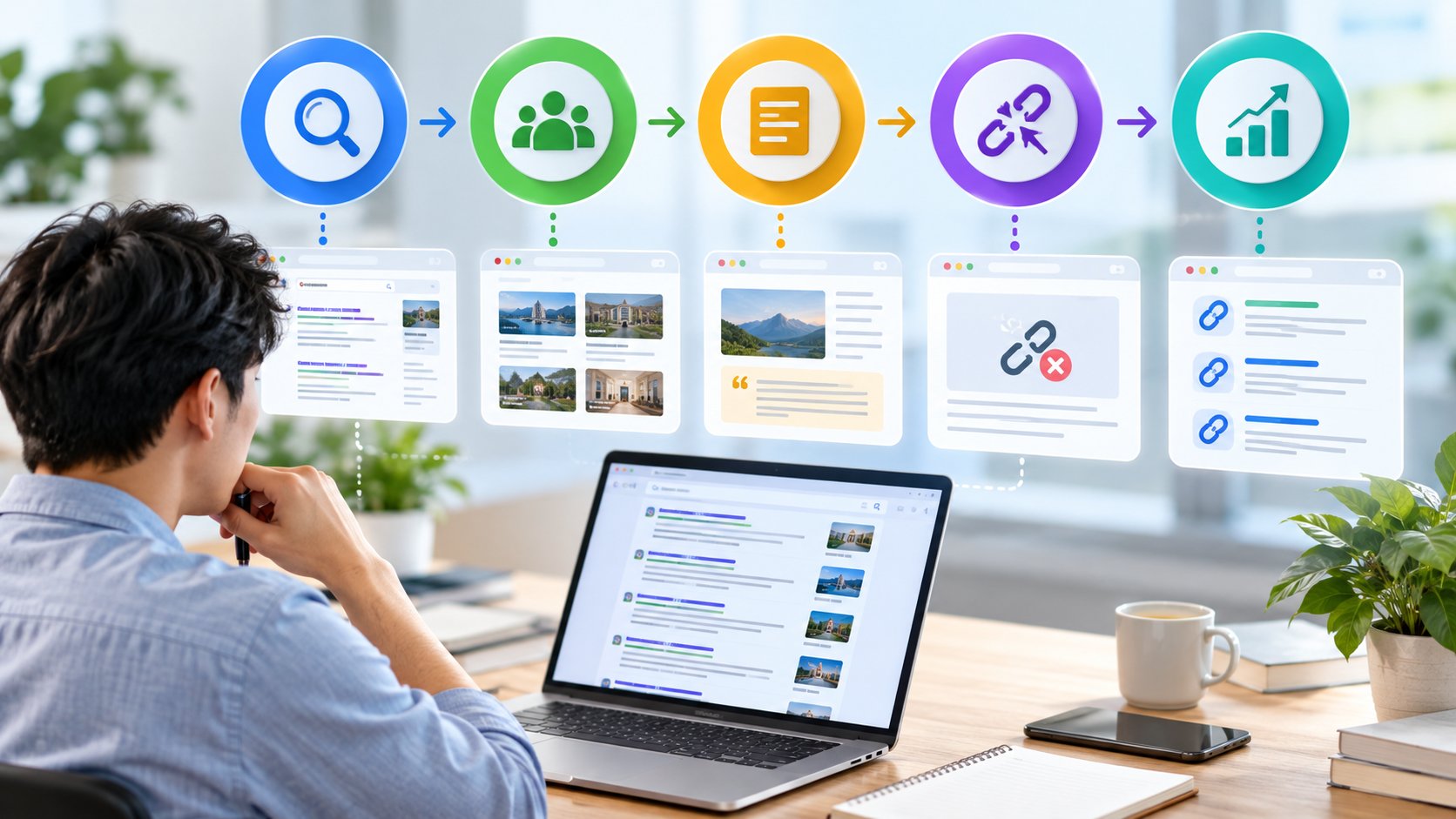 Ảnh minh hoạ: Cách tìm website đi backlink an toàn, đúng chủ đề