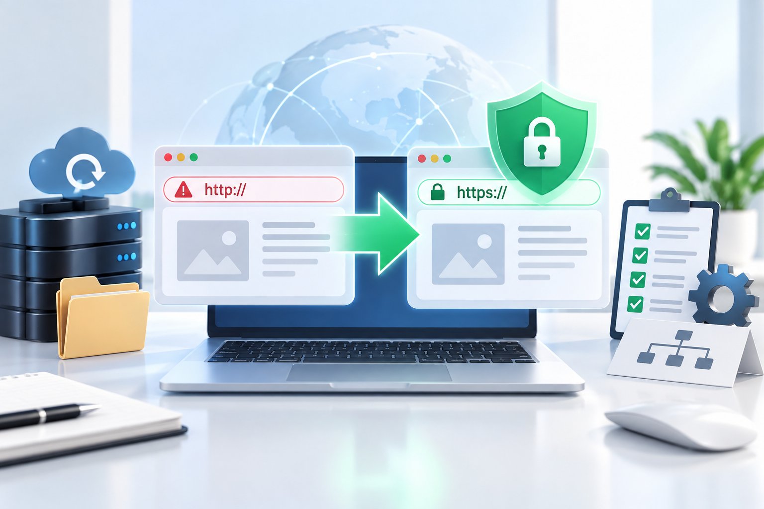 Ảnh minh hoạ: HTTPS là gì? SSL và checklist chuyển đổi an toàn