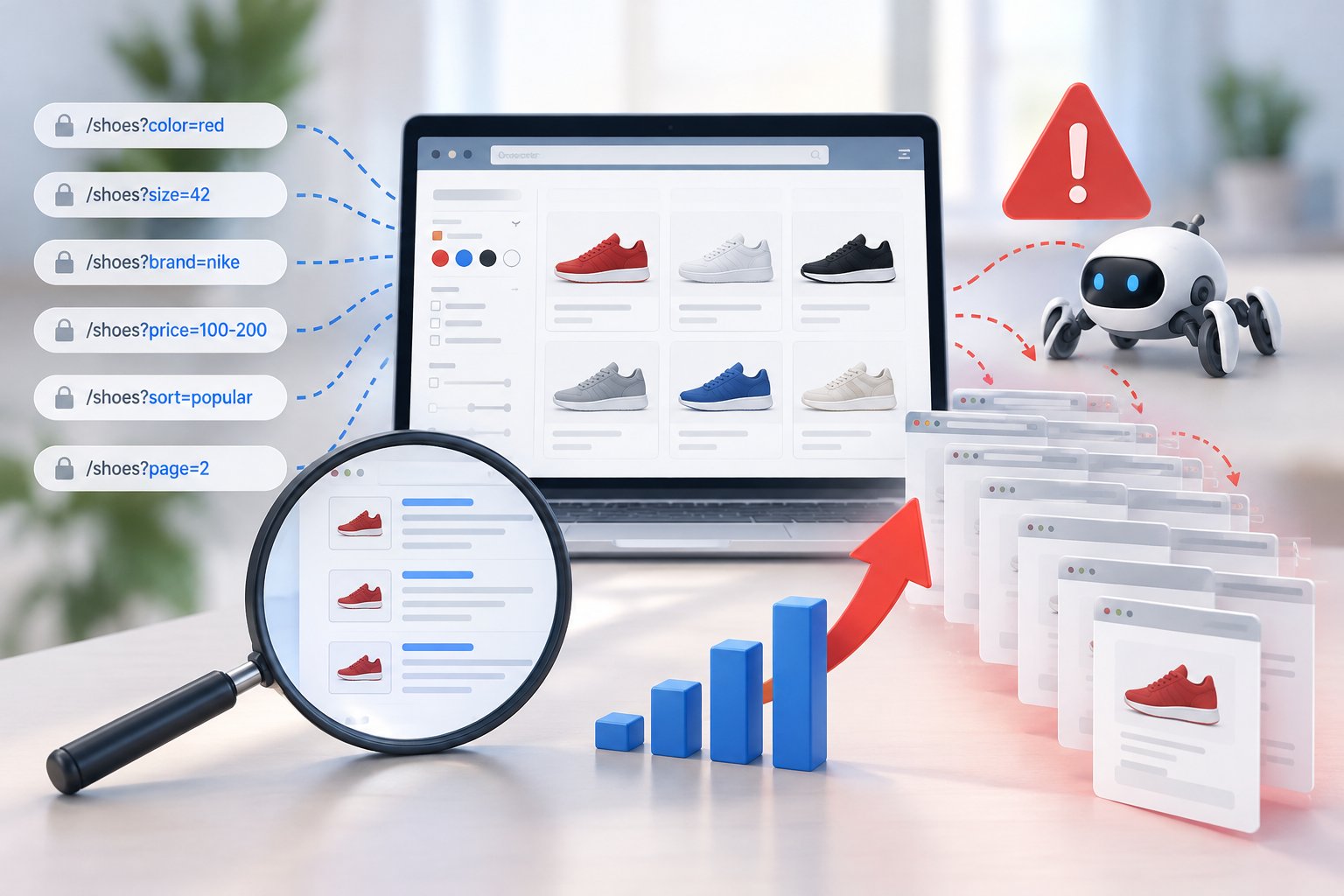 Ảnh minh hoạ: Điều hướng facet SEO: Vấn đề và cách tối ưu