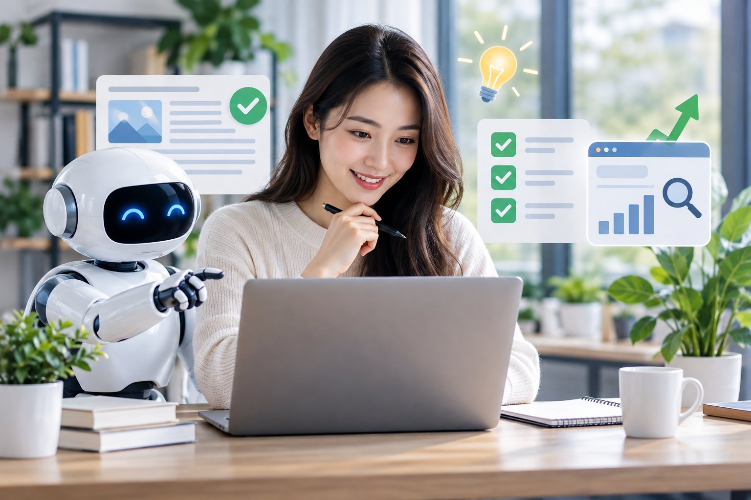 Ảnh minh hoạ: AI viết content có bị Google phạt không?